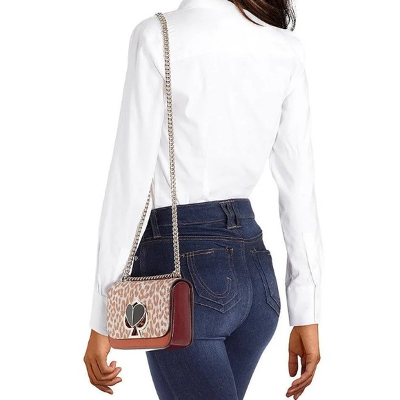 ♠️ NWT Kate Spade nicola leopard bag - Picture 3 of 16
